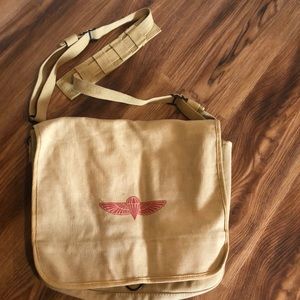 Israeli Paratrooper Canvas Messenger Bag
